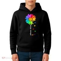 Choose Kind Autism Awareness Kids Hoodie thumb 4