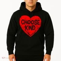 Choose Kind Distressed Heart Anti-Bullying Hoodie thumb 2