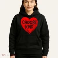 Choose Kind Distressed Heart Anti-Bullying Hoodie thumb 5