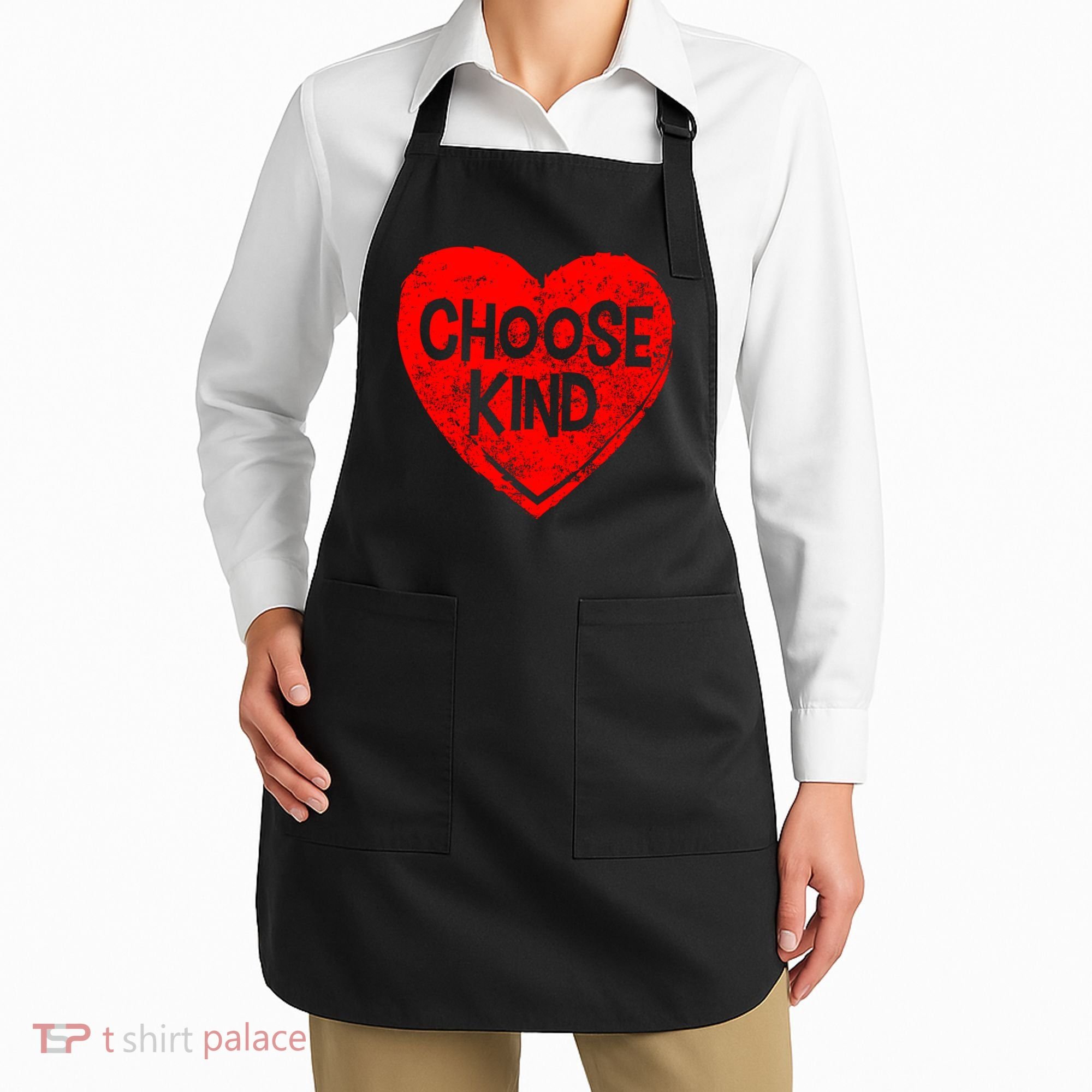 Choose Kind Distressed Heart Anti-Bullying Apron