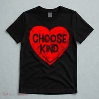 Choose Kind Distressed Heart Anti-Bullying T-Shirt thumb 5