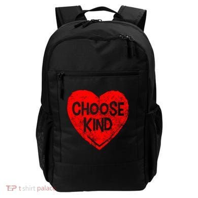 Choose Kind Distressed Heart Anti-Bullying Backpack