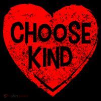 Choose Kind Distressed Heart Anti-Bullying Women's Hoodie thumb 2