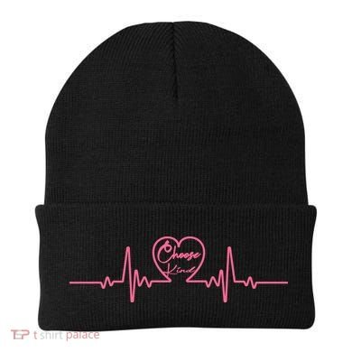 Choose Kind kidness Anti Bullying Heart Beanie
