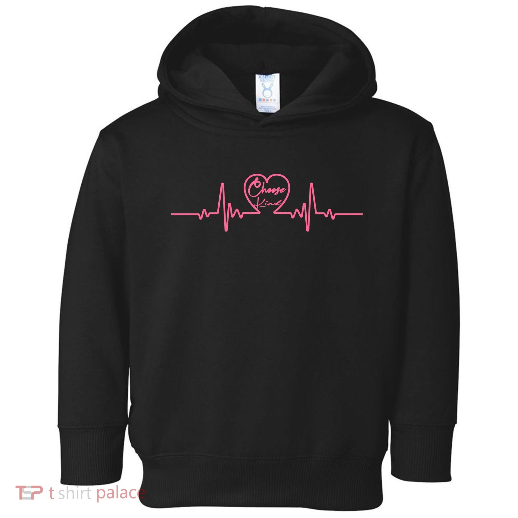Choose Kind kidness Anti Bullying Heart Toddler Hoodie