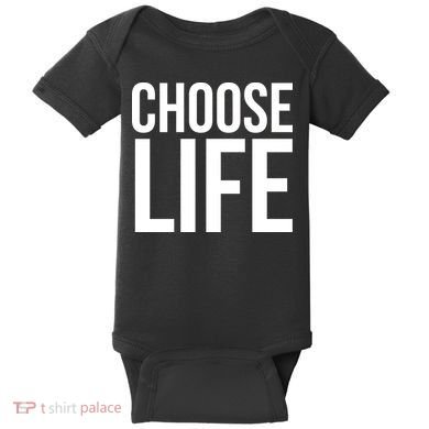 Choose Life Baby Bodysuit