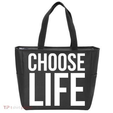 Choose Life Tote Bag