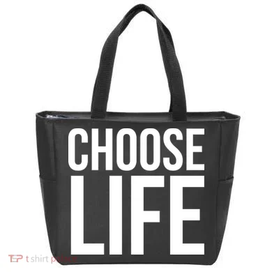 Choose Life Tote Bag
