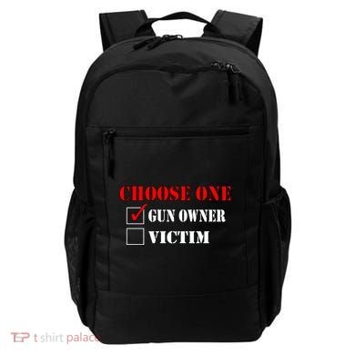 Choose One Gun Owner Victim Backpack