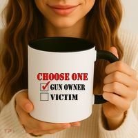 Choose One Gun Owner Victim Coffee Mug thumb 3