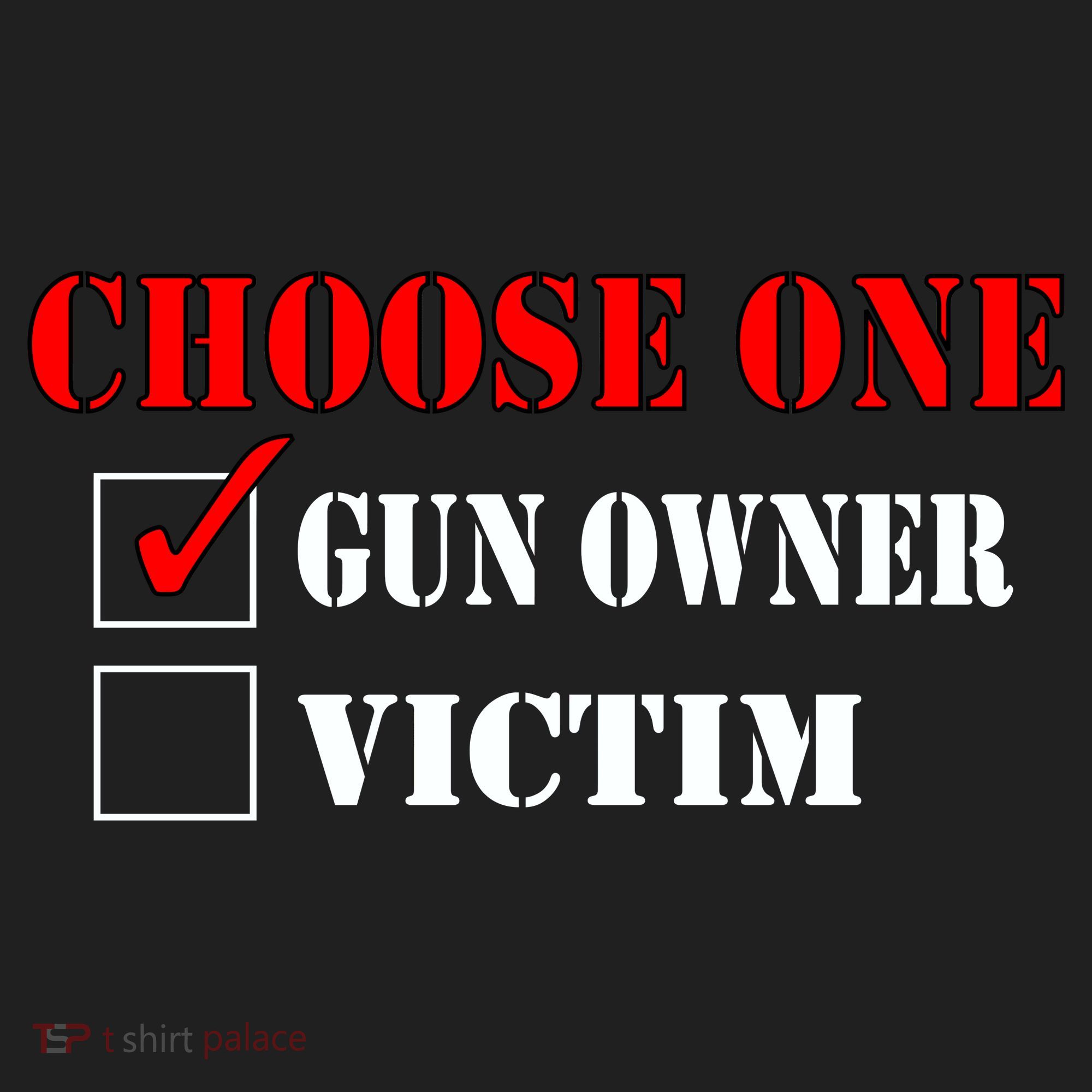 Choose One Gun Owner Victim Beanie