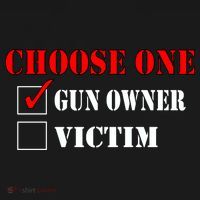 Choose One Gun Owner Victim Baby Bodysuit thumb 2