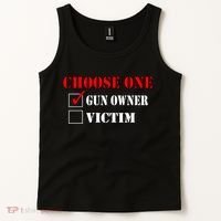 Choose One Gun Owner Victim Tank Top thumb 2