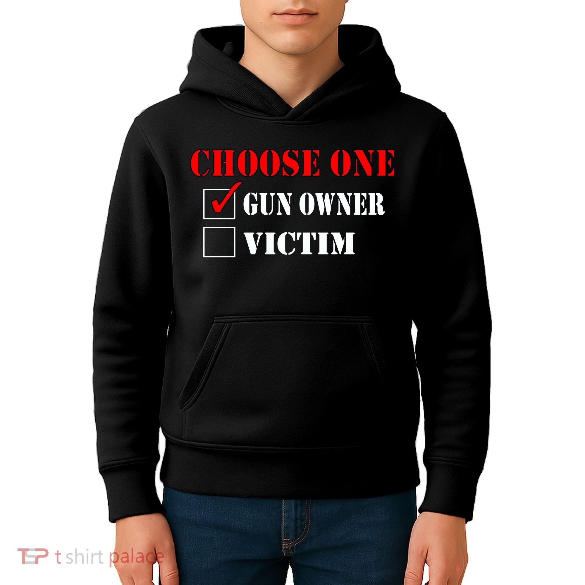Choose One Gun Owner Victim Kids Hoodie