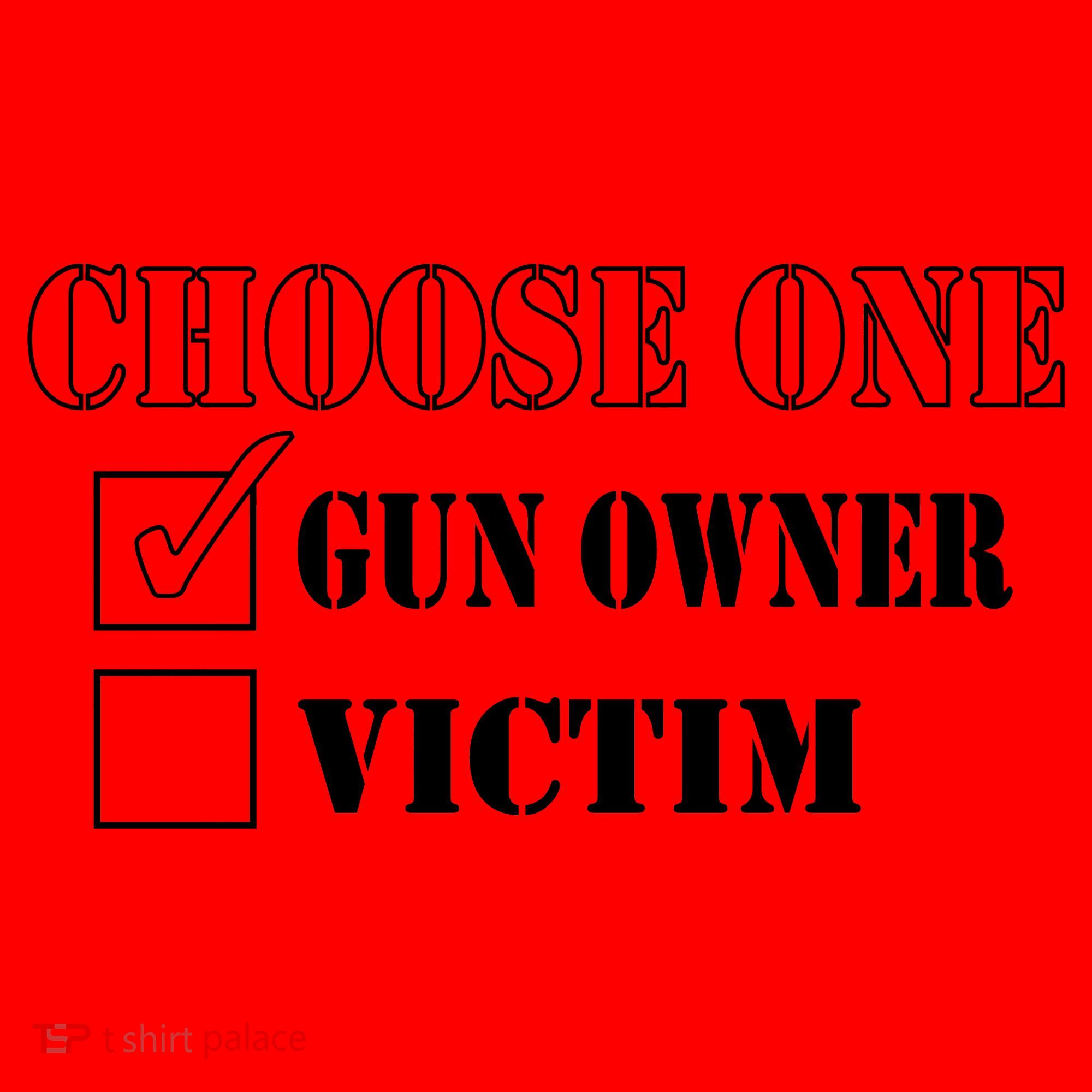 Choose One Gun Owner Victim Santa Hat