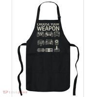 Choose Your Weapon Gaming Controllers Console Gamer Funny Apron thumb 0