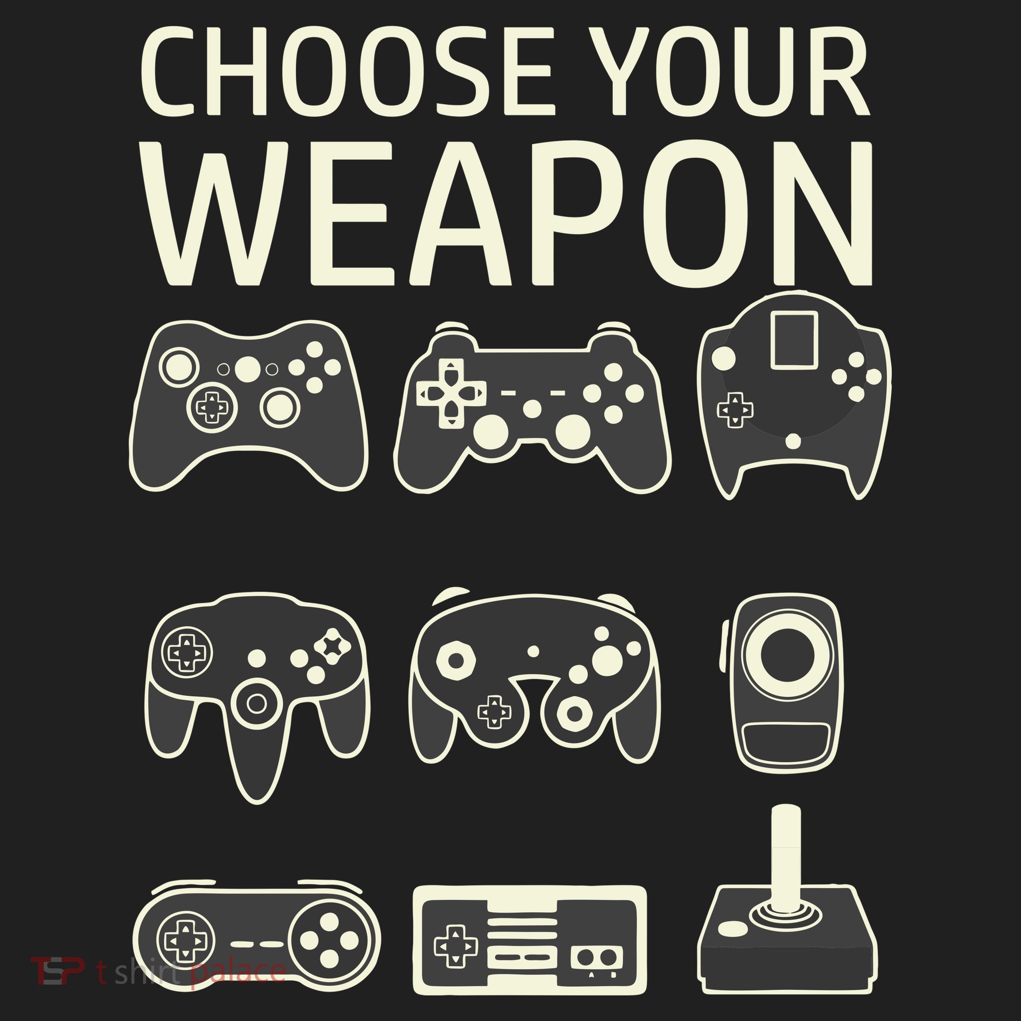 Choose Your Weapon Gaming Controllers Console Gamer Funny Beanie