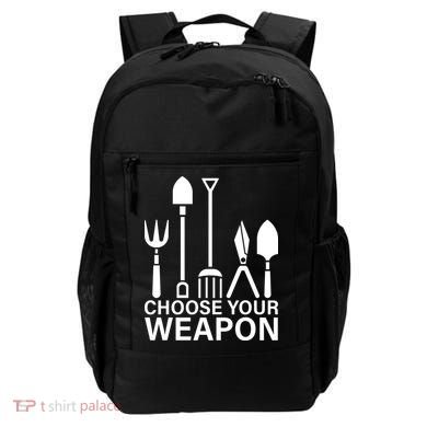 Choose Your Weapons Gardening Tools Backpack