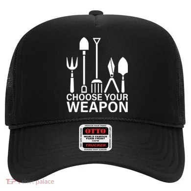 Choose Your Weapons Gardening Tools Hat