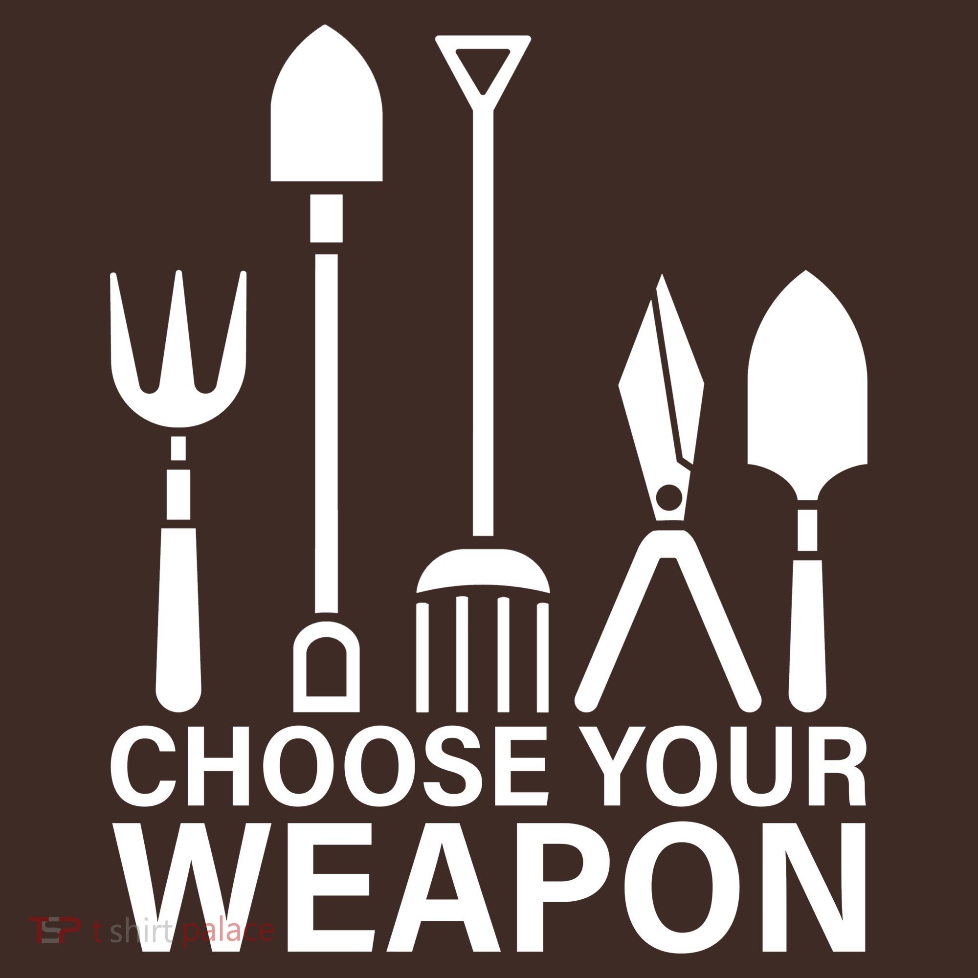 Choose Your Weapons Gardening Tools Kids Hoodie