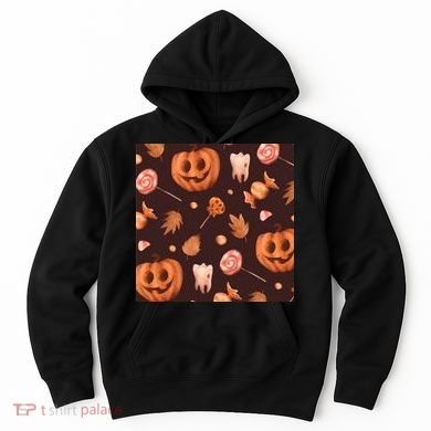 Creepy Halloween Pumpkin Candy Hoodie