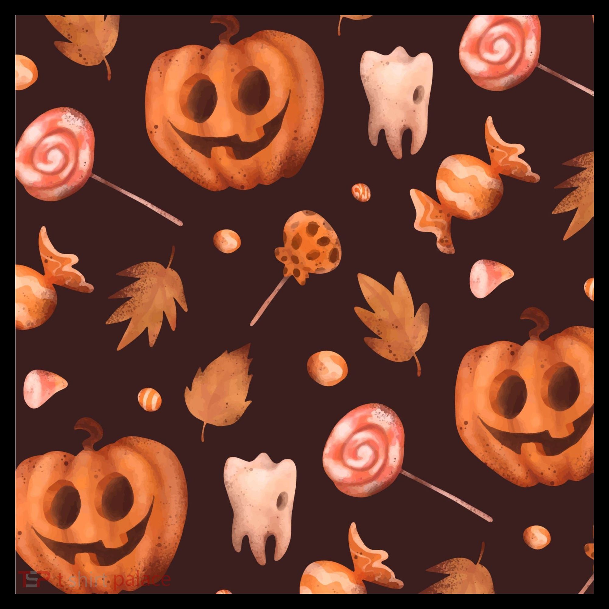 Creepy Halloween Pumpkin Candy Hoodie