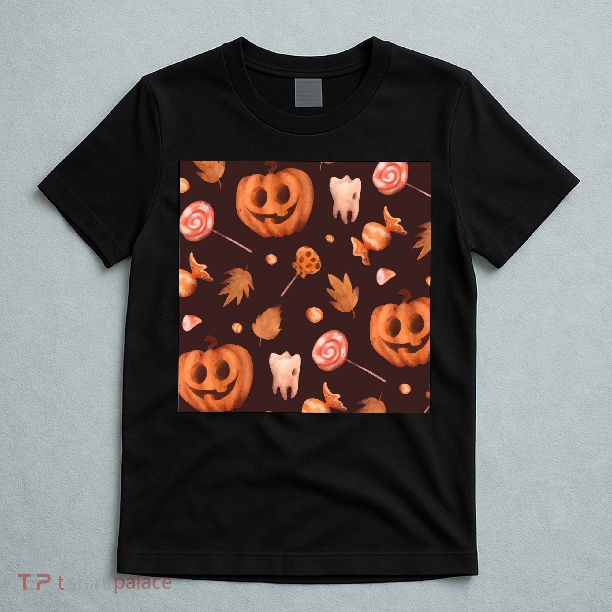 Creepy Halloween Pumpkin Candy T-Shirt