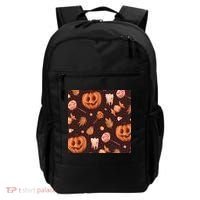 Creepy Halloween Pumpkin Candy Backpack thumb 0