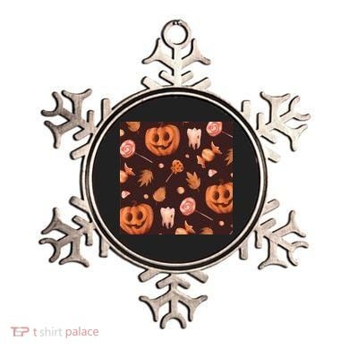 Creepy Halloween Pumpkin Candy Ornament