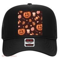 Creepy Halloween Pumpkin Candy Hat thumb 0