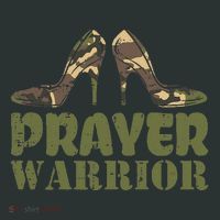 Camo Heels Prayer Warrior Faith God Jesus Infant Baby Jersey Bodysuit thumb 2