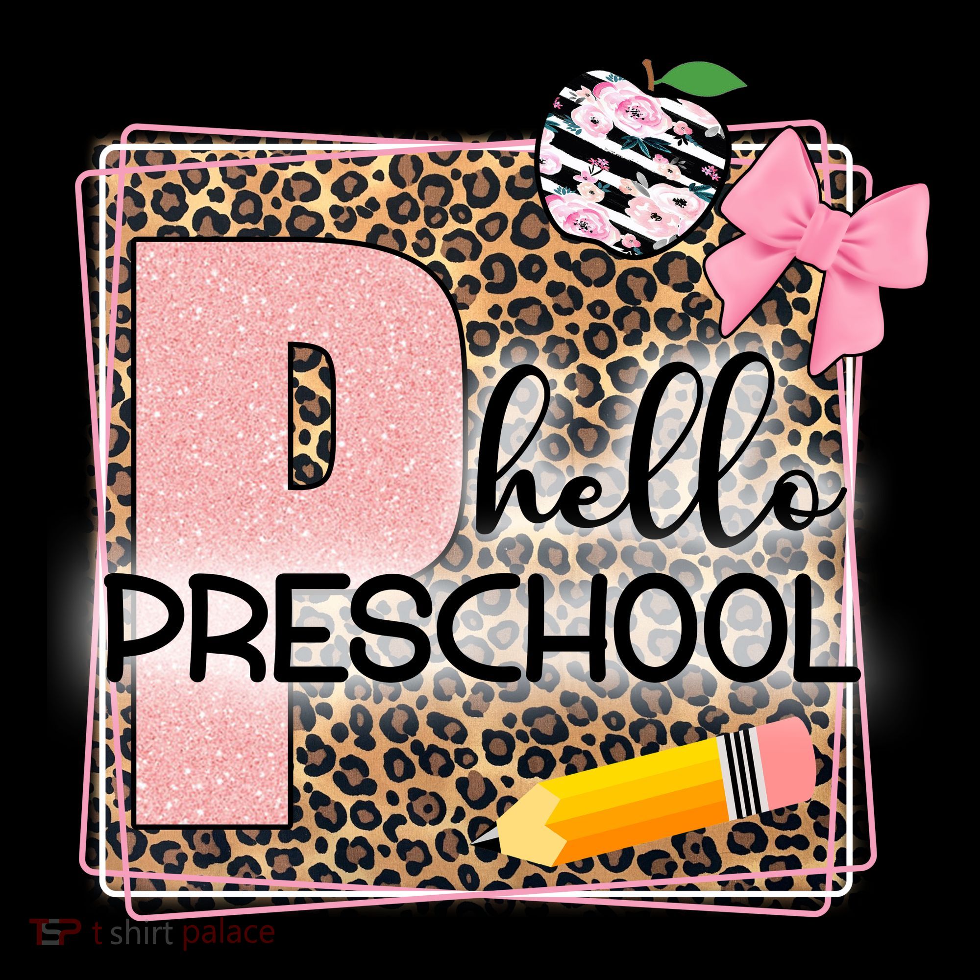 Cute Hello Pre School Teachers Students Women's Hoodie