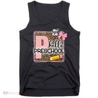 Cute Hello Pre School Teachers Students Tank Top thumb 0