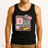 Cute Hello Pre School Teachers Students Tank Top thumb 3