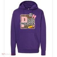 Cute Hello Pre School Teachers Students Hoodie thumb 0
