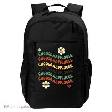 Choose Happiness Retro Sunflower Backpack