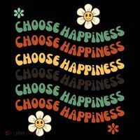 Choose Happiness Retro Sunflower Coaster thumb 2