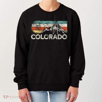 Colorado Hiking Retro Women's Sweatshirt