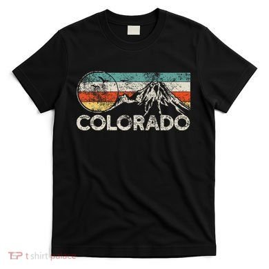 Colorado Hiking Retro T-Shirt