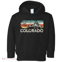 Colorado Hiking Retro Toddler Hoodie thumb 0