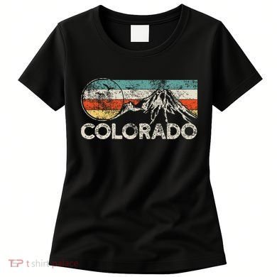 Colorado Hiking Retro Women's T-Shirt