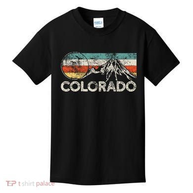 Colorado Hiking Retro Kids T-Shirt