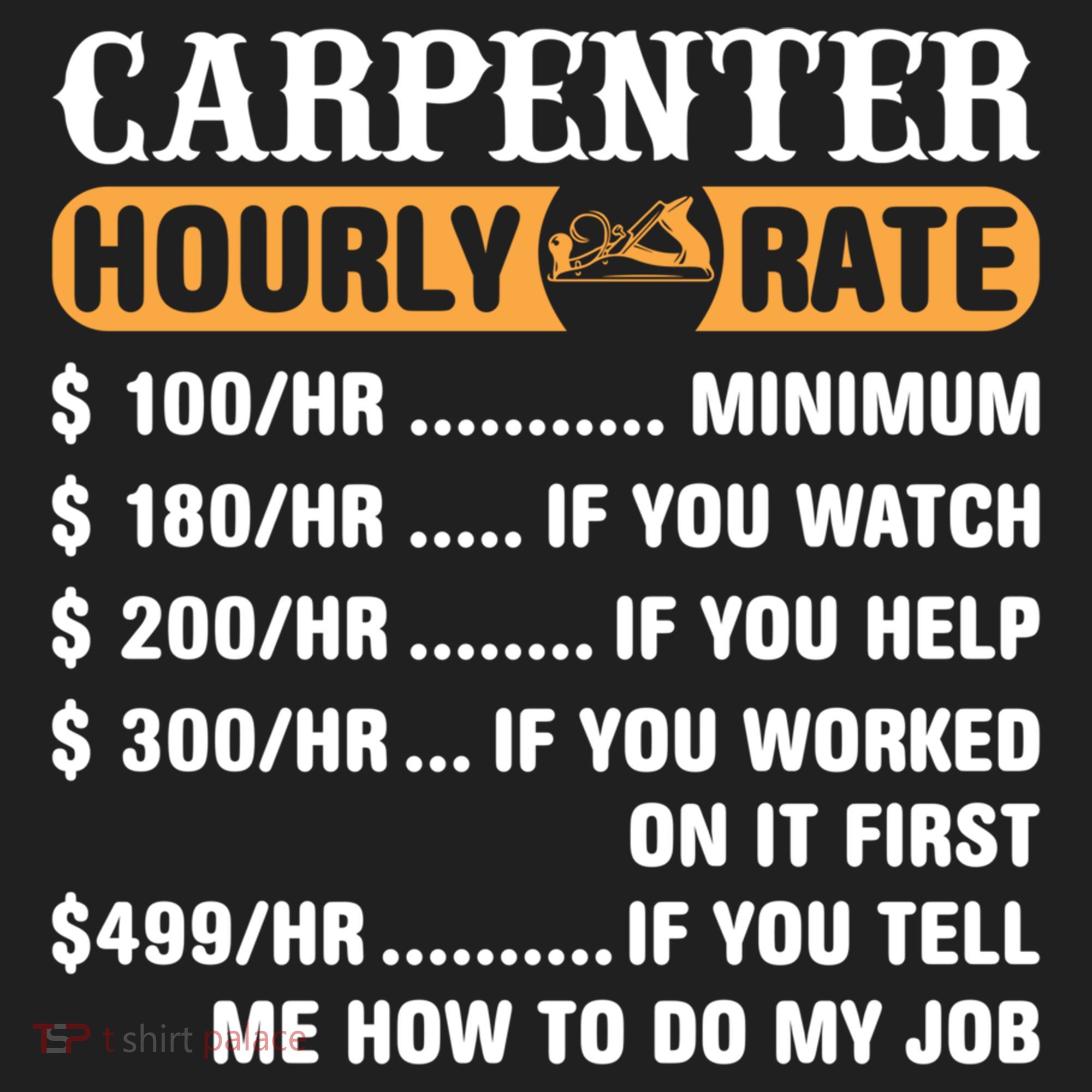 Carpenter Hourly Rate Gift Carpentry Carpenter Gift Women's Sweatshirt