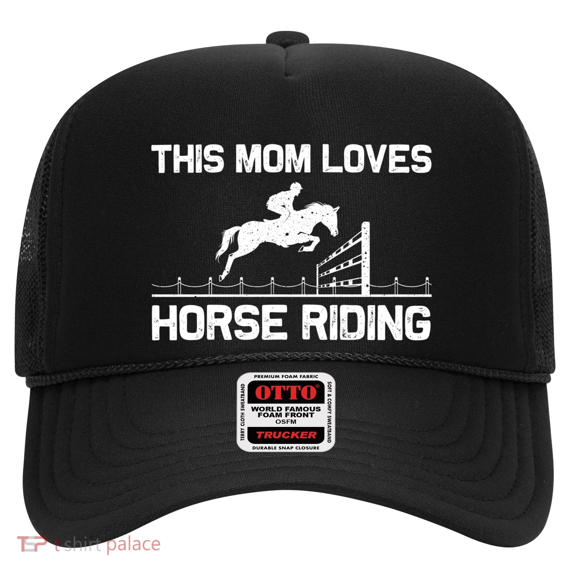 Cool Horse Riding For Mom Mother Horseback Equestrian Racing Great Gift Hat