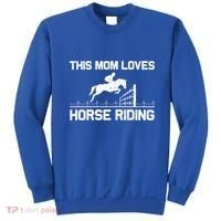 Cool Horse Riding For Mom Mother Horseback Equestrian Racing Great Gift Sweatshirt thumb 0