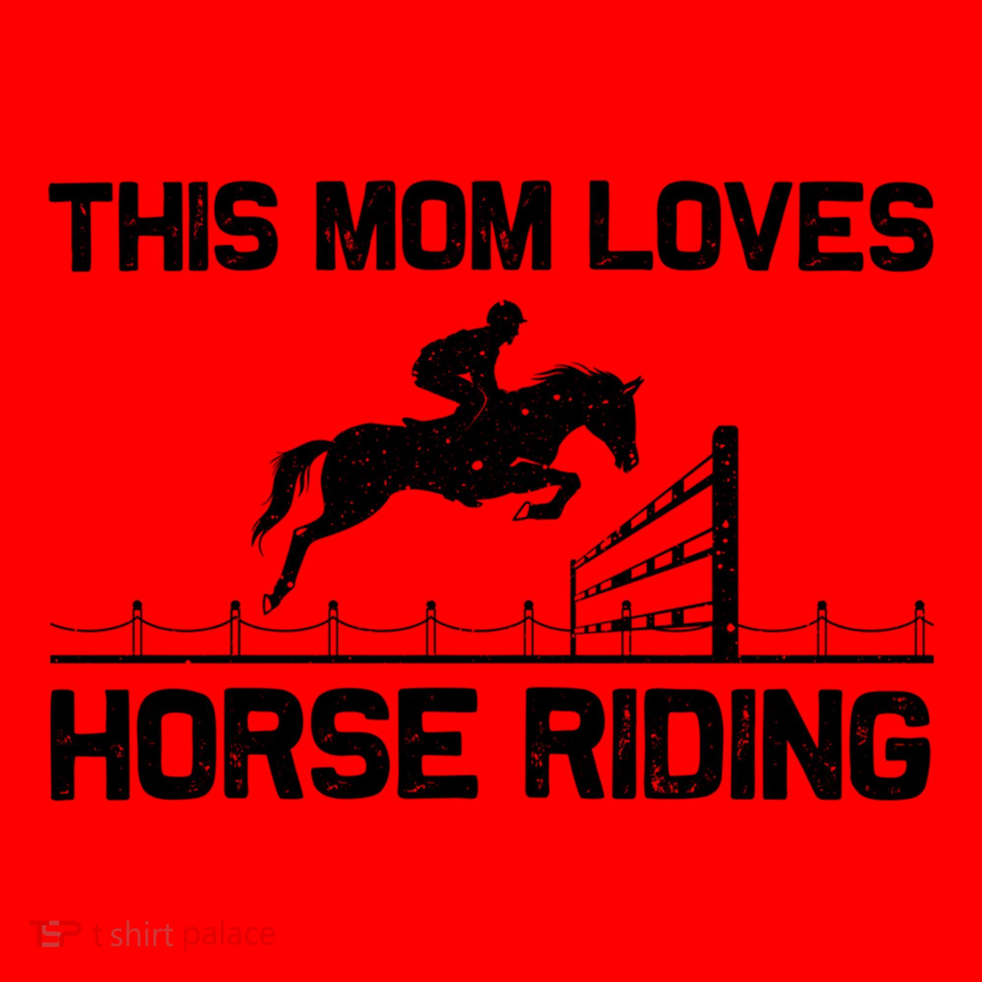 Cool Horse Riding For Mom Mother Horseback Equestrian Racing Great Gift Santa Hat