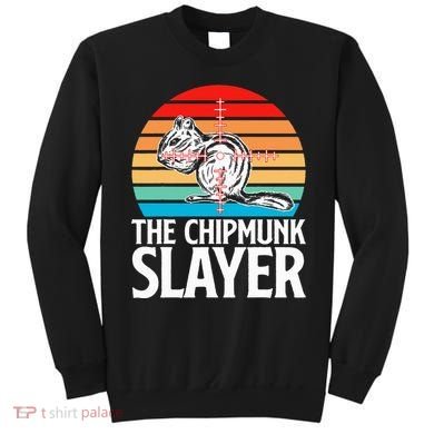 Chipmunk Hunting Retro Vintage The Chipmunk Sweatshirt