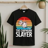 Chipmunk Hunting Retro Vintage The Chipmunk T-Shirt thumb 2
