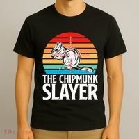 Chipmunk Hunting Retro Vintage The Chipmunk T-Shirt thumb 3