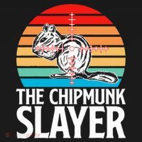 Chipmunk Hunting Retro Vintage The Chipmunk T-Shirt thumb 7